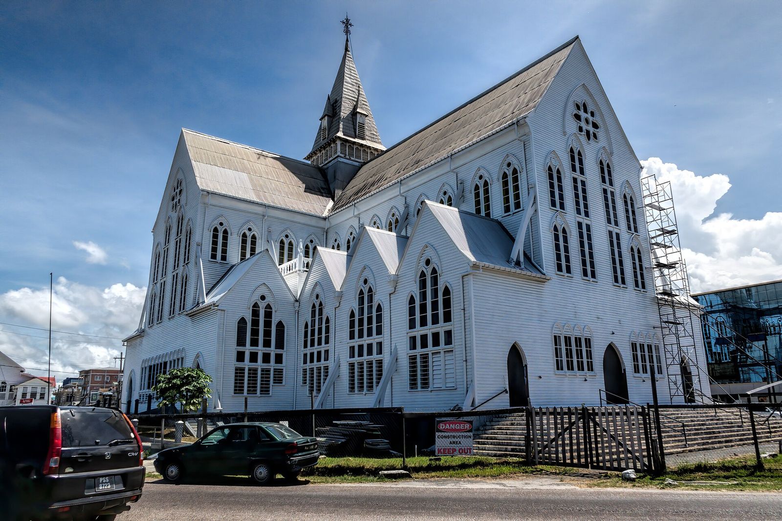 St George's Cathedral, Georgetown: one of the tallest wooden churches in the world.